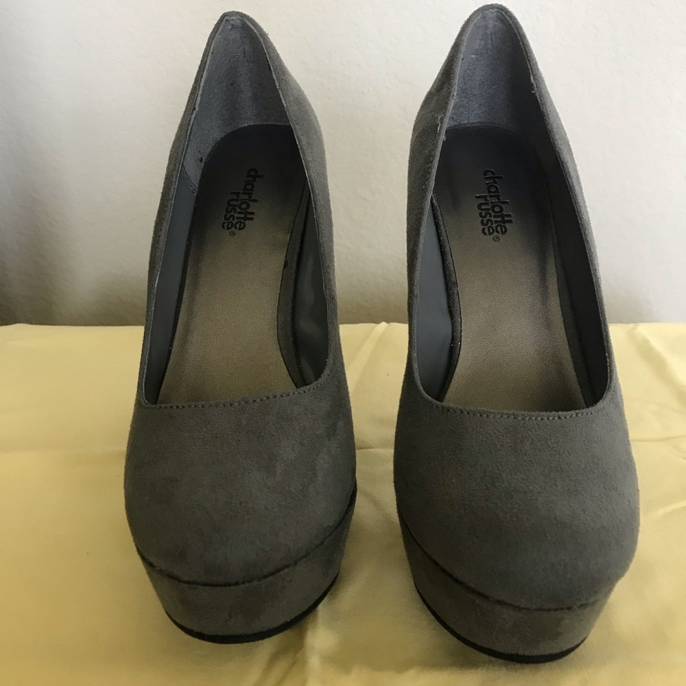 Grey heels